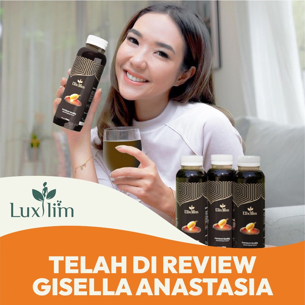 LUXXSLIM MADU JAMU TEH HERBAL OBAT DIET AMPUH FORMULA LUXSLIM