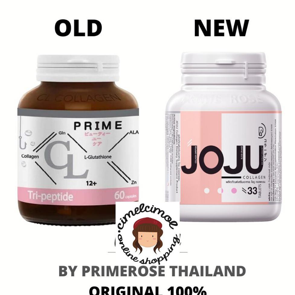 BAYAR DITEMPAT]] PROMO SPESIAL NEW JOJU COLLAGEN by PRIMEROSE isi 33 tablet HALAL 100% ORIGINAL