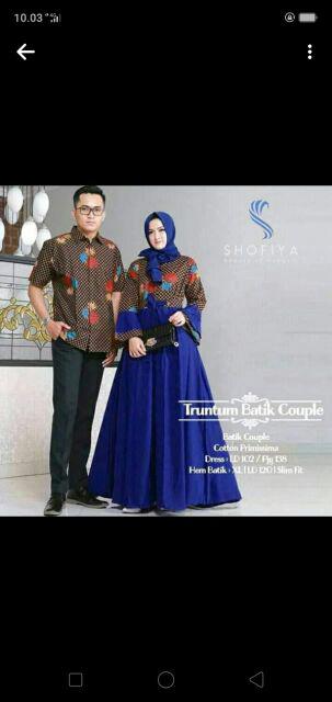 Tunik Batik Wanita M Sampai Jumbo