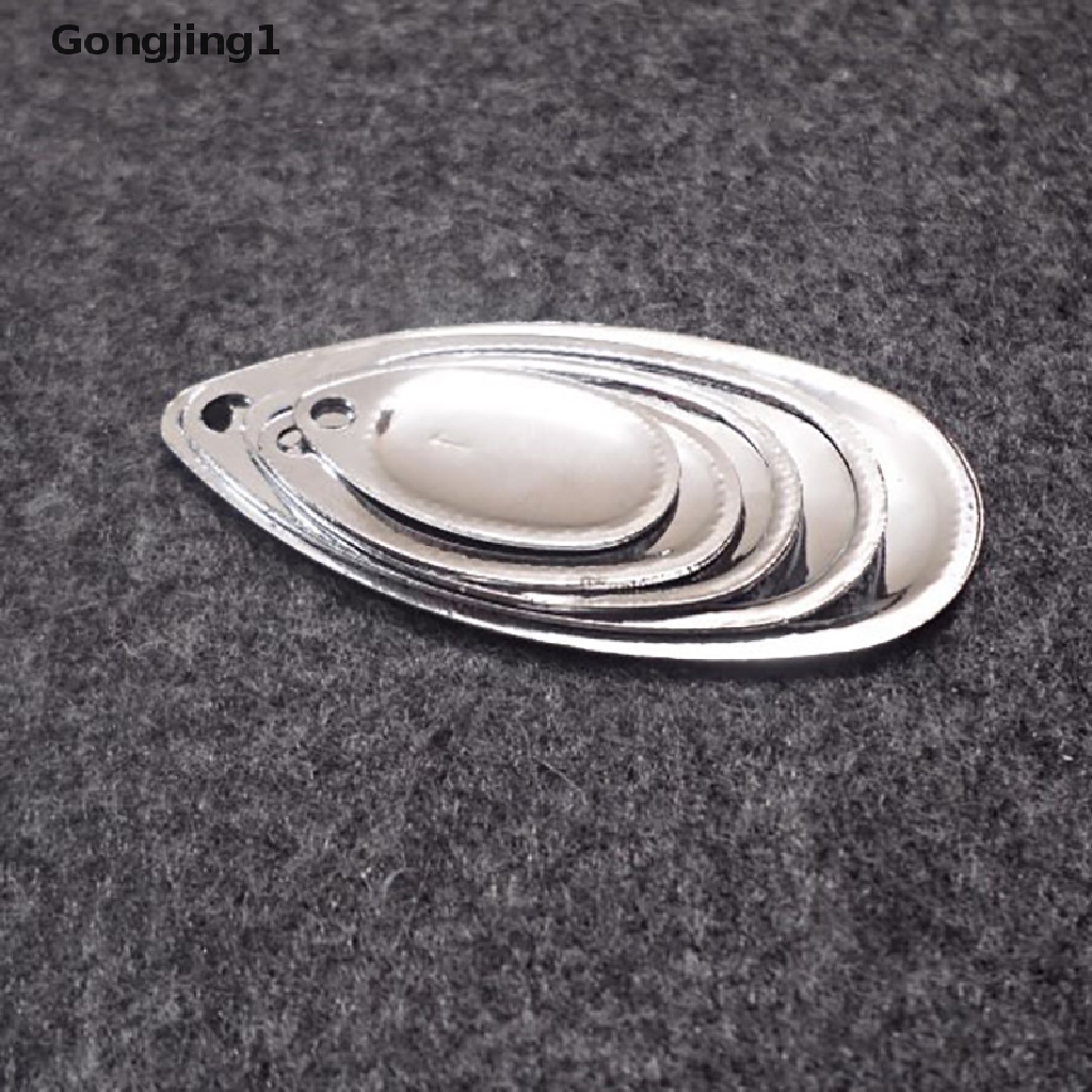 Gongjing1 10 Pcs Mata Pisau Spinner Bahan Lapis Nikel Steel