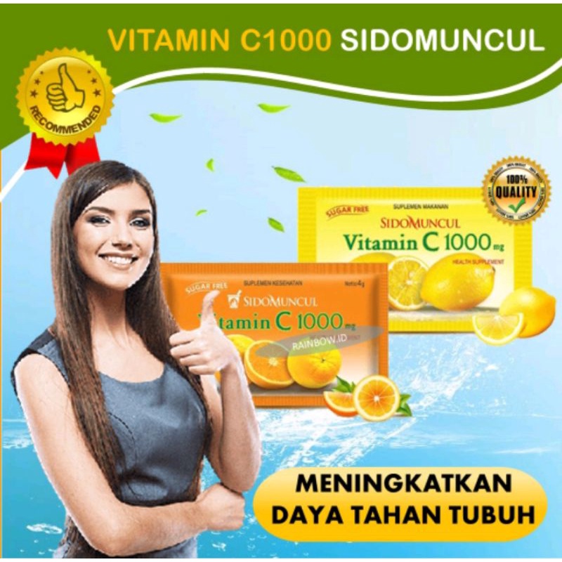 

SIDO MUNCUL VITAMIN C 1000 6 sachet