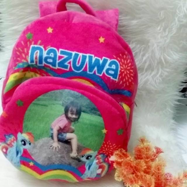Tas custom motif kuda poni