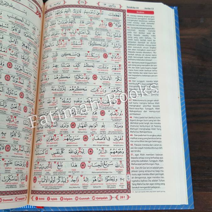 Alquran Alwasim Besar, Alquran Tajwid, Alquran Terjemah Per Kata. A4