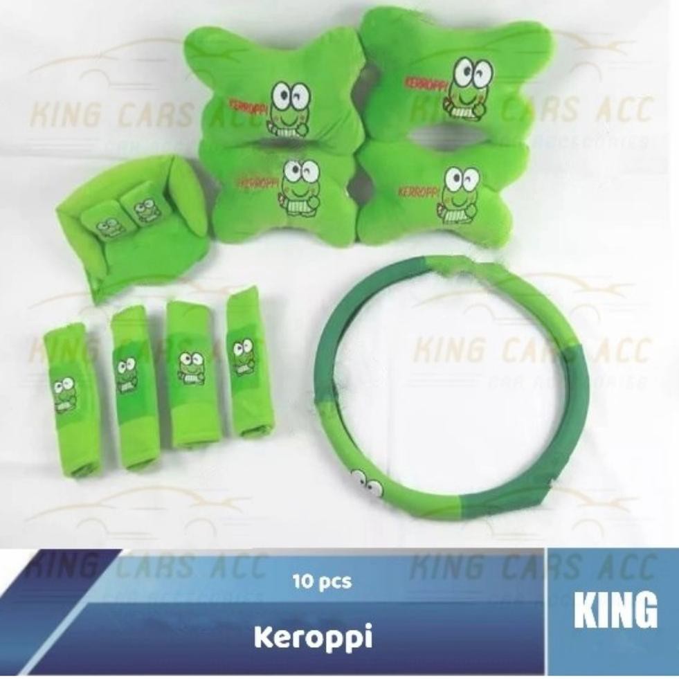 Paling Dicari.. TERBARU & Set Bantal Mobil 10pcs karakter H88