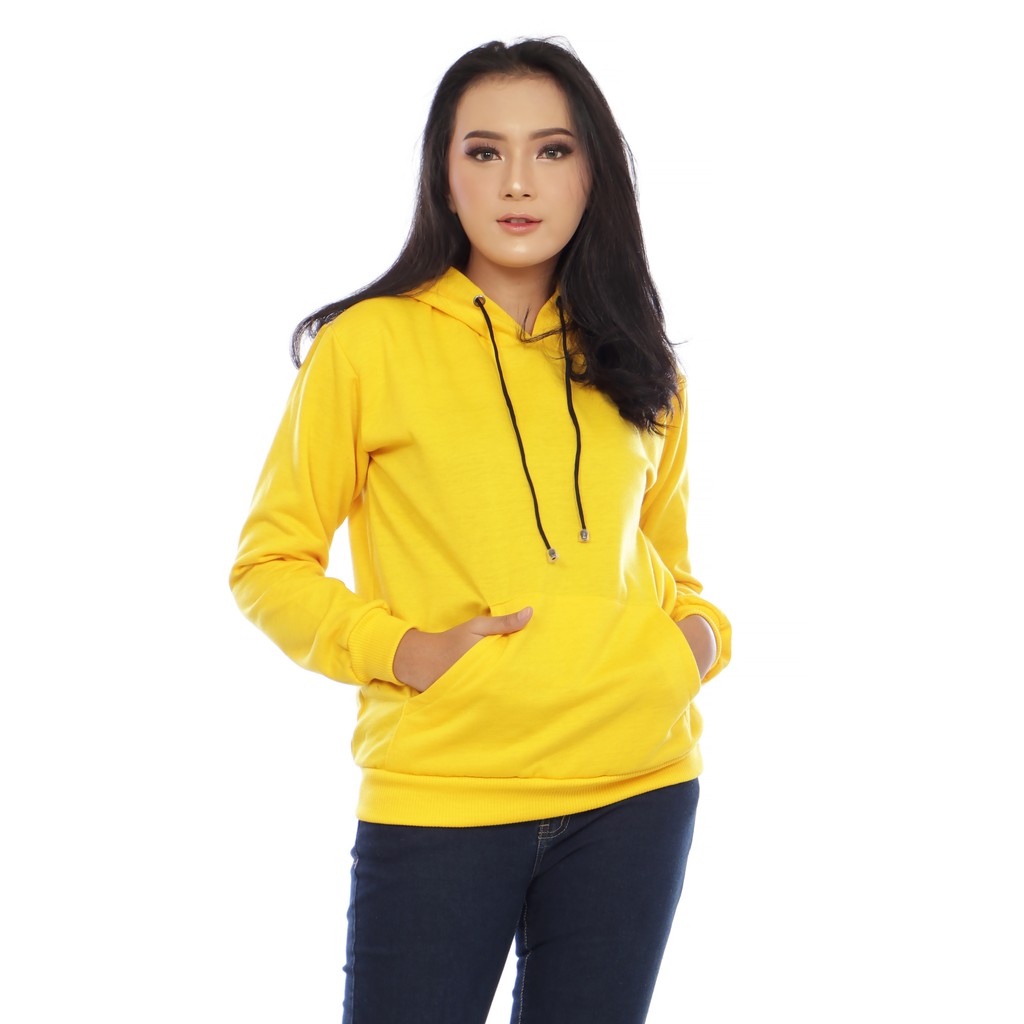 Sweater Wanita Kekinian Hoodie Polos