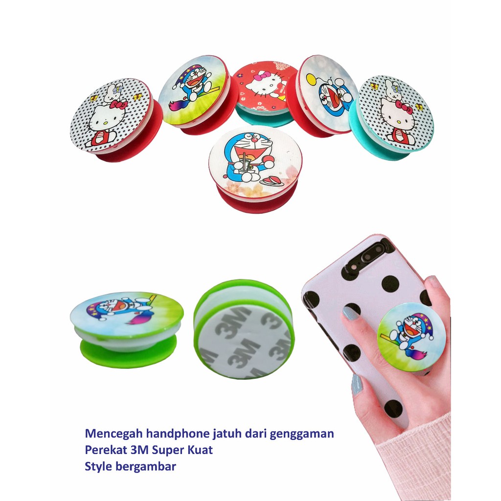 POP SOCKETS GAMBAR CARTOON KARTUN