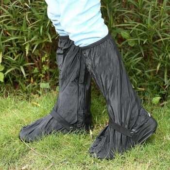 Cover Shoes | Qiilu Rain Cover Hujan Sepatu Hitam Size L