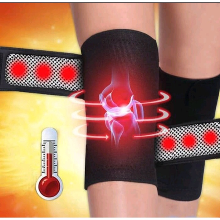 [BISA COD] Sabuk Terapi Pemanas Lutut / Magnetic Therapy Self Heating Knee Pads