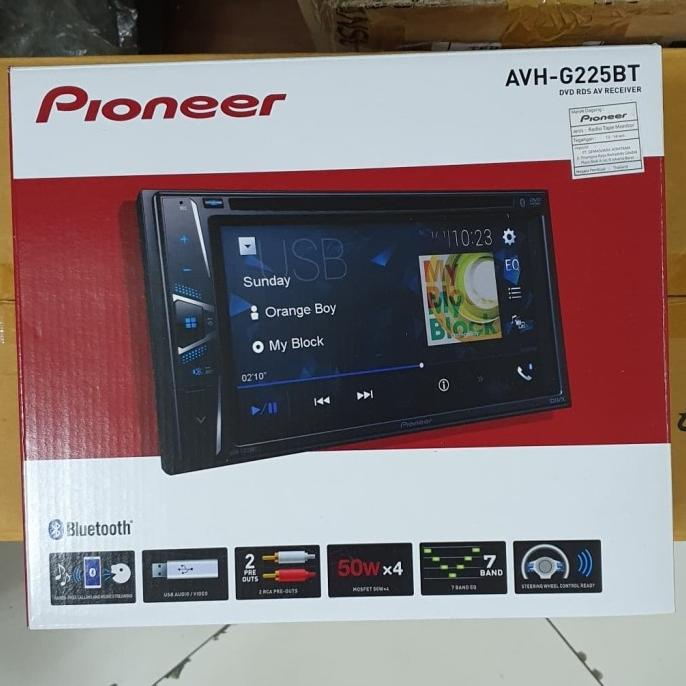 Head Unit Pioneer Avh G225 Bt Tv Mobil Universal