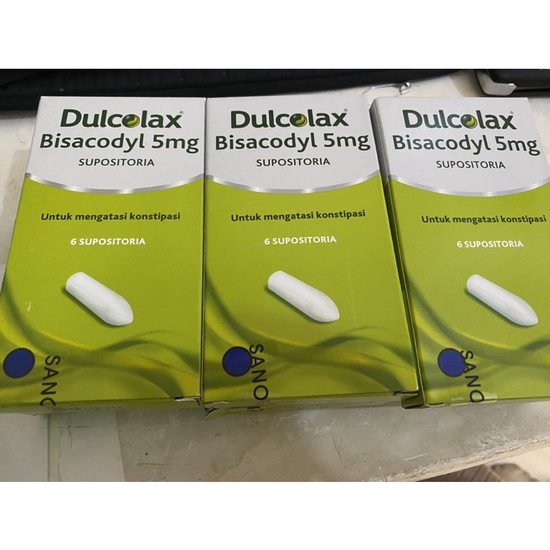 Dulcolax bisacodyl 5mg / 6supp