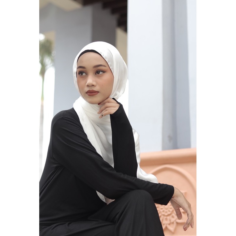 Mecca Silk (Textured Silk Chiffon) GRATIS POUCH-Broken