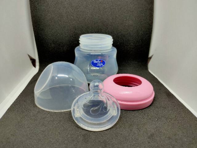 Baby safe wn01 150ml wn02 250ml wide neck feeding Bottle botol susu wide neck Baby Safe WN001 WN002 Baby Safe Wide Neck Bottle WN001 WN002