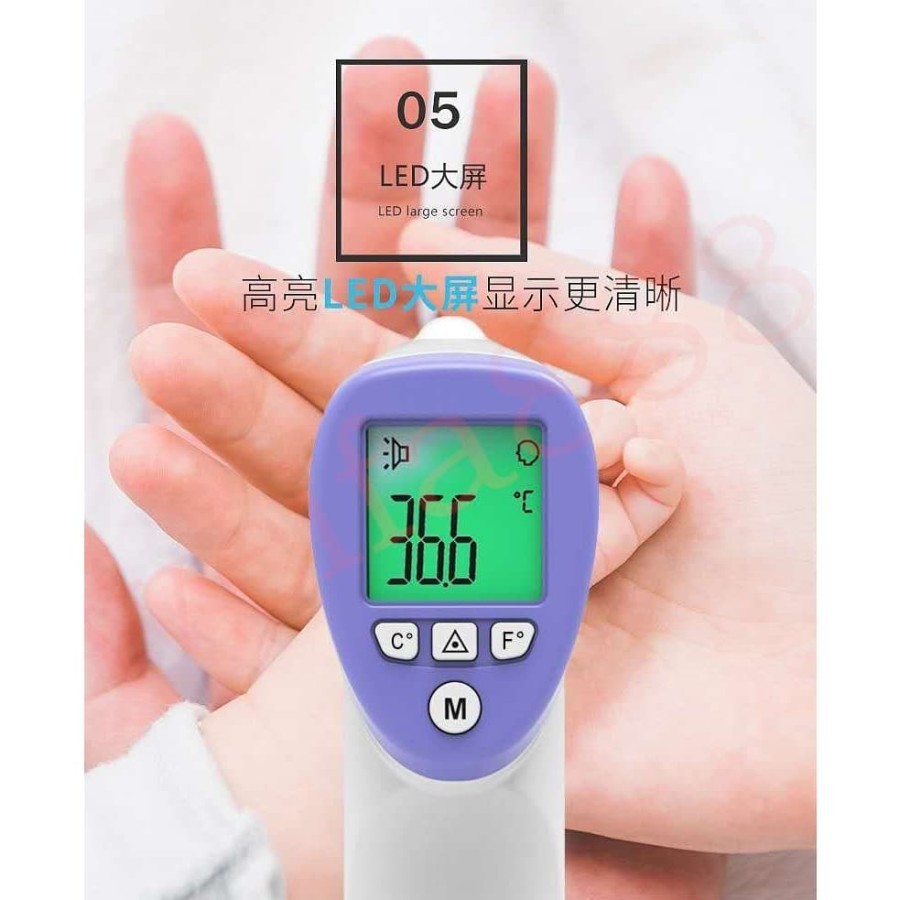 Termometer Infrared Pengukur Suhu Badan Akurat Digital Termogun
