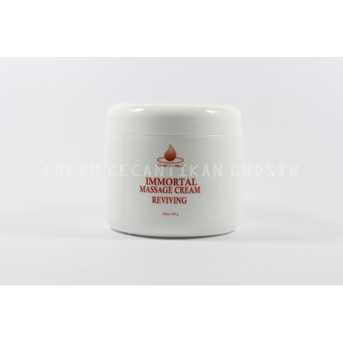 CREAM MASSAGE WAJAH MASSAGE CREAM REVIVING 250 GR IMMORTAL NYAMAN LEMBUT HARUM UNTUK MASSAGE WAJAH