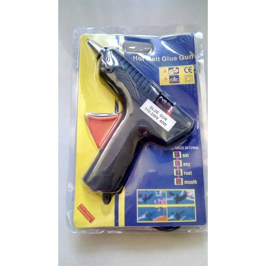 

glue gun alat lem tembak besar meleleh lilin 40 Watt kerajinan tangan