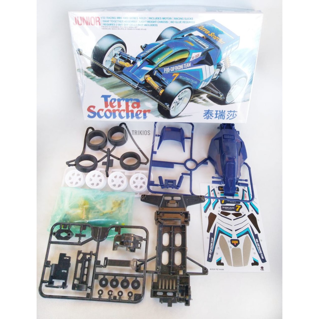 Tamiya Mini 4wd Merk Ruize Terra Scorcher Type 4 Chassis