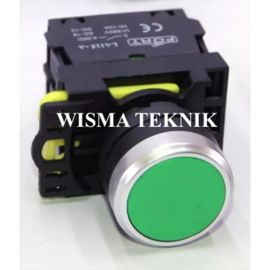 

PUSH BUTTON GREEN NO FORT LA115-A5-10