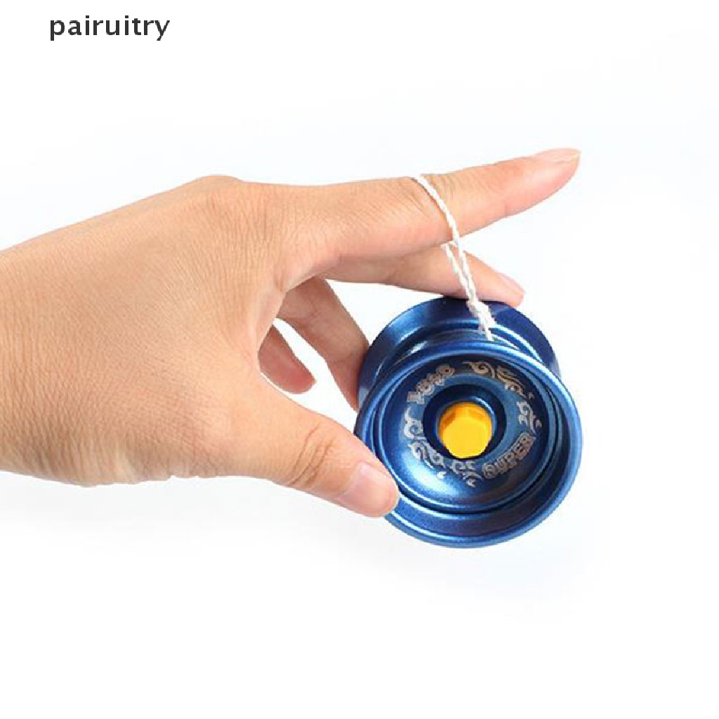 Prt 1Pc Mainan YoYo Profesional Bahan Aluminum Alloy