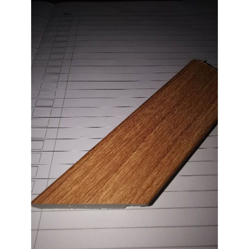 STANDING MIRROR CERMIN STANDING UK 127 X 35.5 CM CERMIN BERDIRI FULL BODY KACA STANDING BS DIGANTUNG-Kayu Walnut