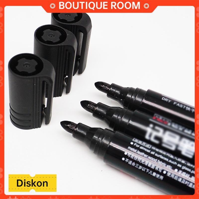 

Ready✨Permanent Marker Spidol Permanen Round Tip Joyko RefillableBER