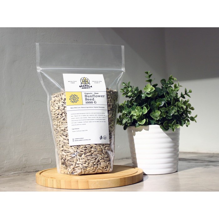 

Q12 Sunflower Seed / Kuaci Kupas 1Kg - Granola Addict Ingredients Dw51qs