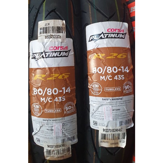 BAN CORSA PLATINUM R26 80 80 RING 14