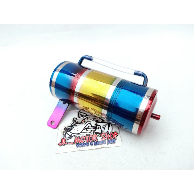 Tabung Air Radiator - Botol Oli Samping / Air Radiator Ninja R RR Satria F1 Zr Rx king Dll Pelangi