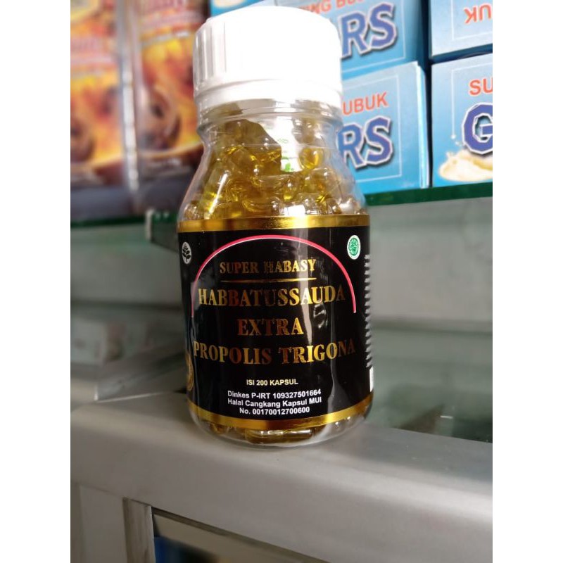 

Habbatussauda ektra propolis trigona