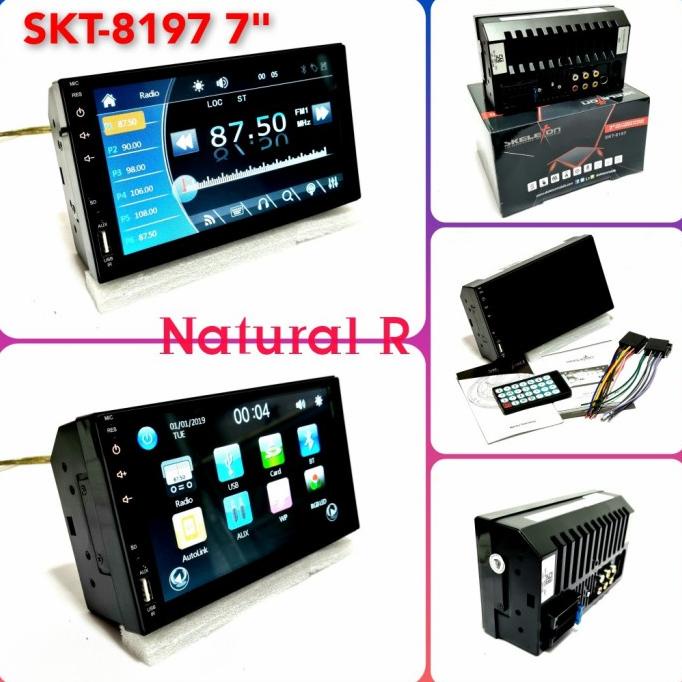 Tv Mobil Head Unit Skeleton Skt-8197 7 Full Glass