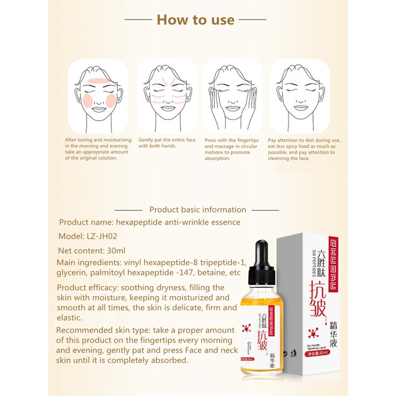 Double Retinol Serum Anti Penuaan untuk Wajah dan Kulit Pengencang Kolagen Memudar Flek Hitam Garis Halus Perawatan Wajah Anti Kerut Pelembab Pemutih Pengencangan Dalam Perbaikan Esensi Perawatan Kulit 30ml