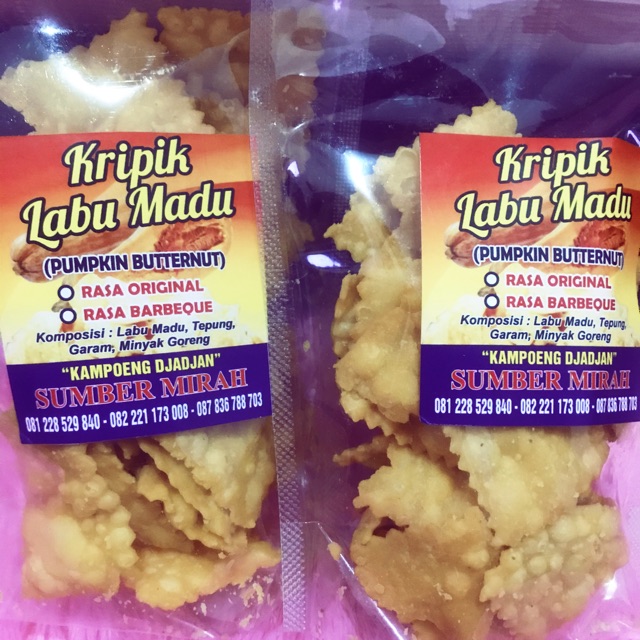 

Kripik labu madu