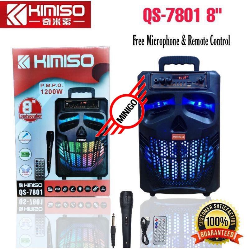 new~Speaker Karaoke Bluetooth - Speaker Bluetooth KIMISO QS-780 /KMS-3381/QS-3603