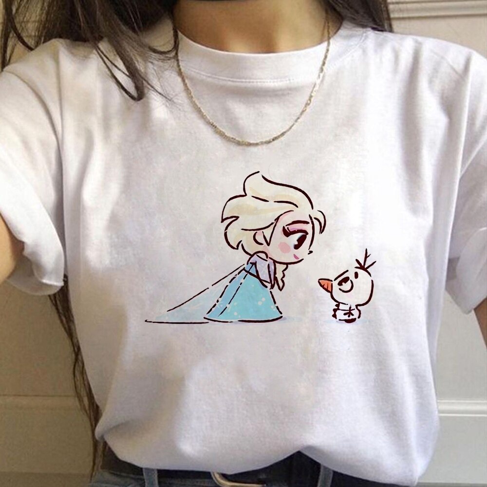 Baju Kaos Frozen -  Kaos elsa frozen anak perempuan baju prozen anak perempuan dan Dewasa