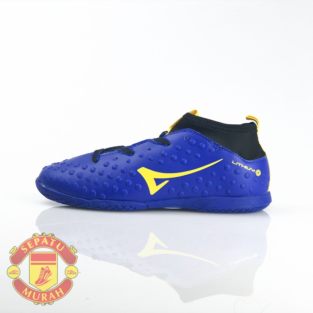 Sepatu Futsal Ardiles Lithium - Biru Royal/Kuning