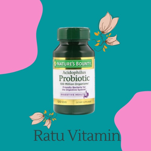 Nature's Bounty Natures Bounty Acidophilus Probiotic, 120 Tablets