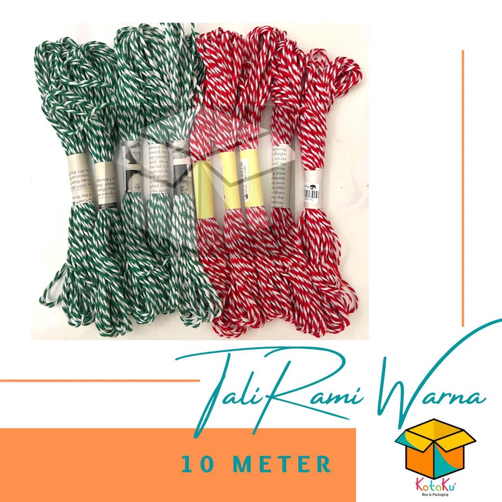 

Tali rami 2ply 10M warna