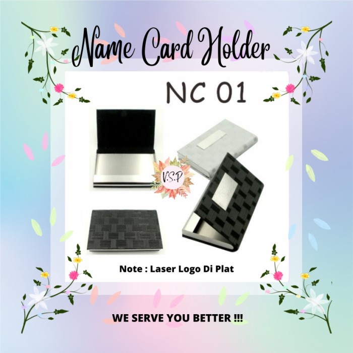 

Terbaru Tempat Kartu Nama/Name card Holder Kulit NC 01