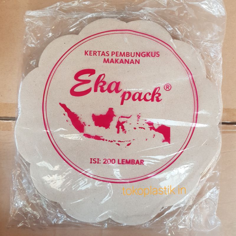 

kertas nasi kembang / kertas nasi bulat