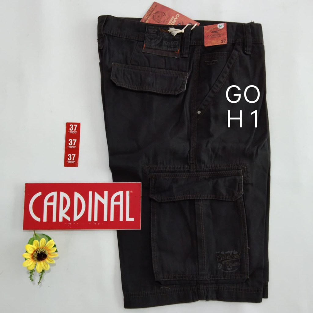 gos  38-KPL CARDINAL KEMPOL CASUAL Celana Pendek Cowok Celana Kempol Fashion Pria Brand Kekinian
