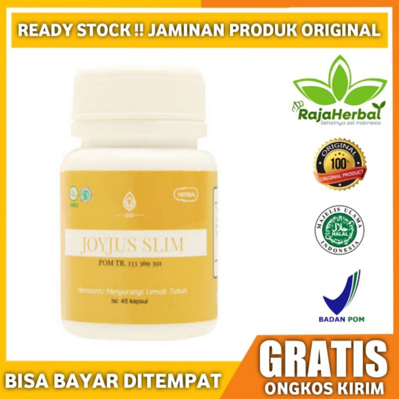 Jual Joyjus Slim Kapsul Original Obat Pelangsing Badan Terbaik Membantu