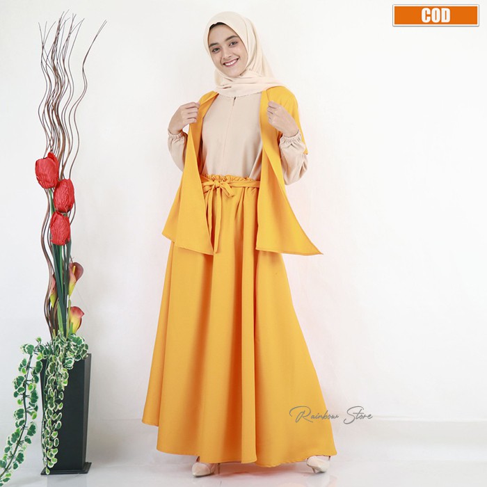 Gamis Muslim Wanita Terbaru | Inayah Dress Busui