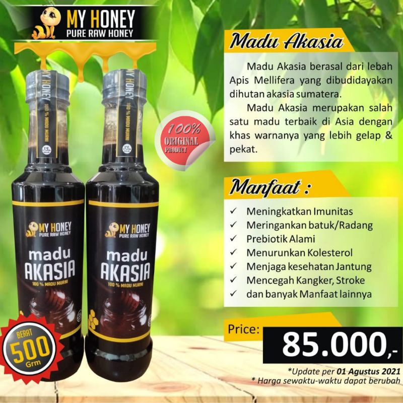 

Madu Akasia 500 g