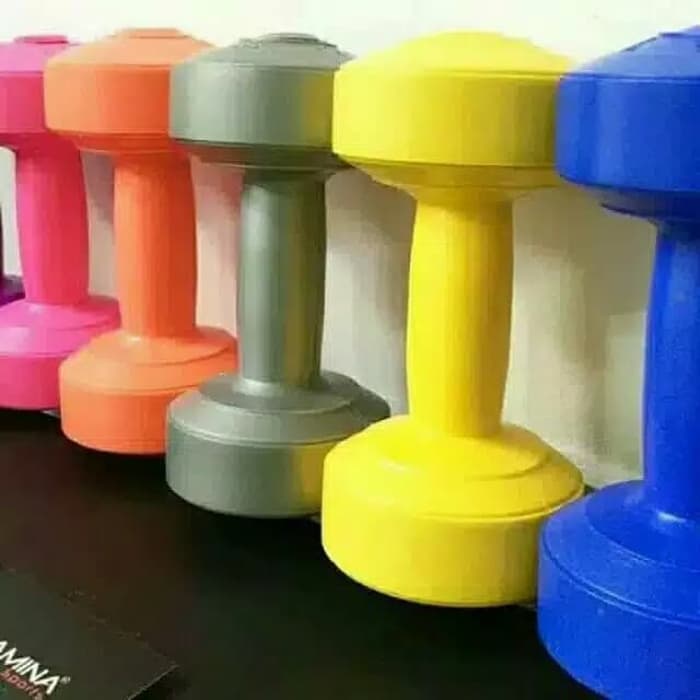 Barbel Dumbell plastik Harga 2Pcs Win star 2Kg ILHAM COLEKTION