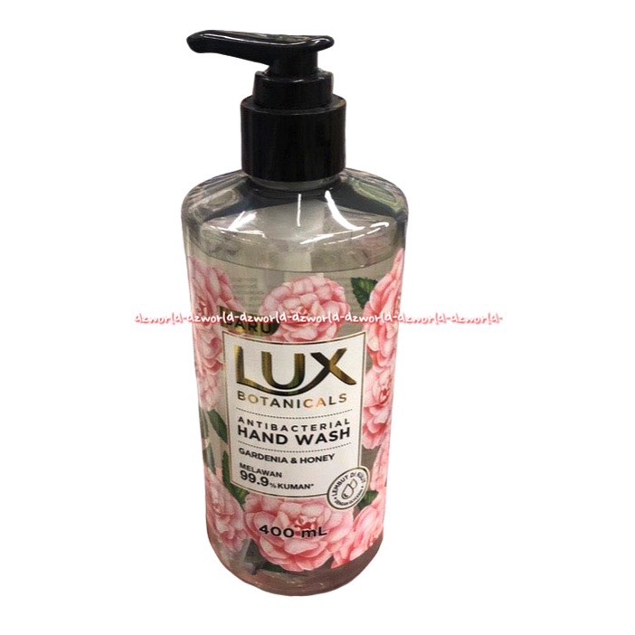 Lux Botanicals 400ml Antibacterial Hand Wash Sabun Cuci Tangan Luxs Gardenia &amp; Honey Fressia Tea Time Melawan Kuman 400 ml