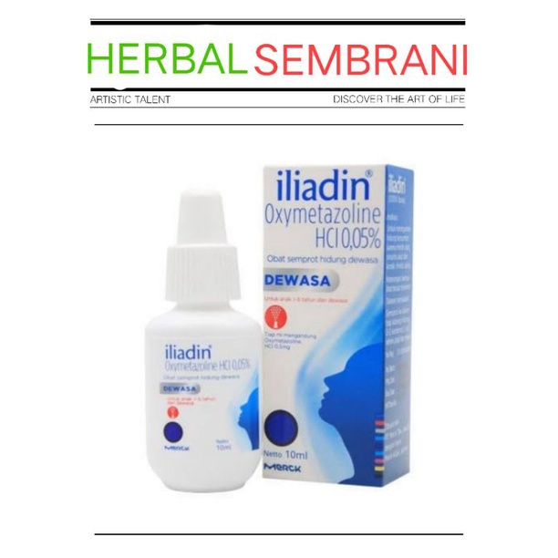 Iliadin Nasal Spray 10ml obat semprot hidung