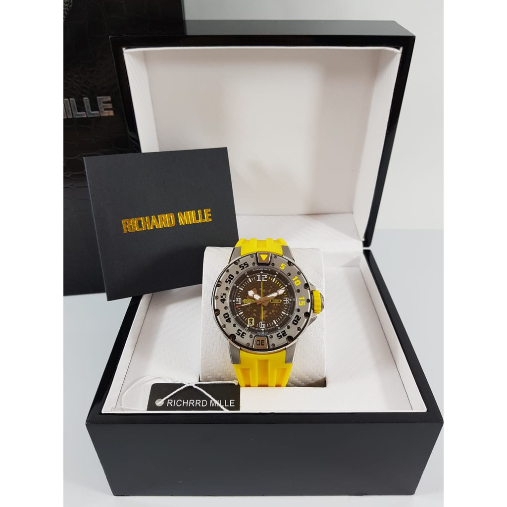 NEW - JAM TANGAN PRIA "RM028" STRAP RUBBER