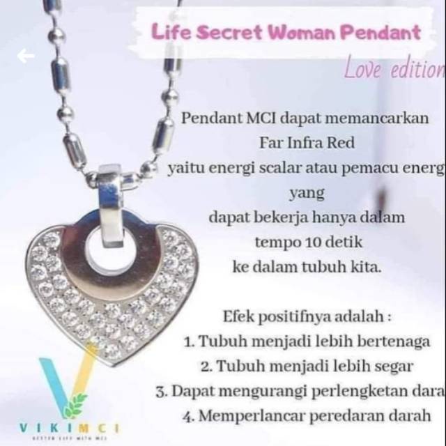 [TERBARU-1SET KALUNG KESEHATAN QUANTUM Bio Energy - Gelang love double+ Kalung love bolong + Box + Sertifikat Card Original - COD