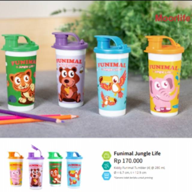 Gelas minum anak/thumberLucu/Unik/berkarakter/gambar/1set/4bh/kotak/cocokkado