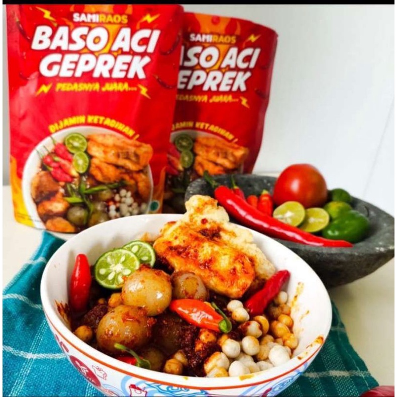 

baso aci mantap jiwa baso aci geprek