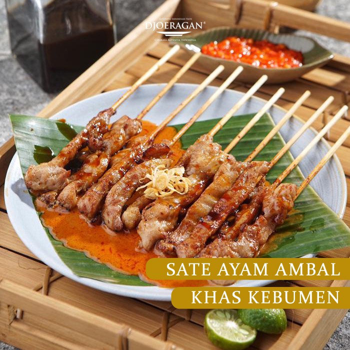 Djoeragan - Sate Ayam Ambal Khas Kebumen 10 Tusuk